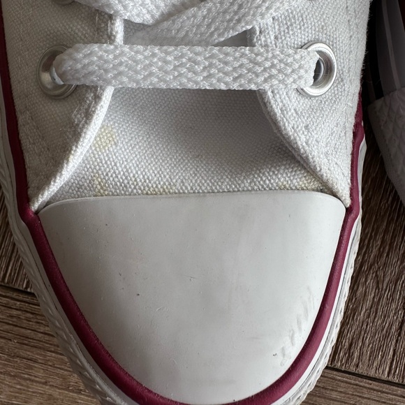 Converse Chuck Taylor All-Star Canvas Low-
Top Sneakers White Women's 9 - Picture 6 of 15